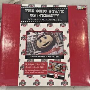 The Ohio State University Official Licensed Complete 16 Page Scrapbook NEW